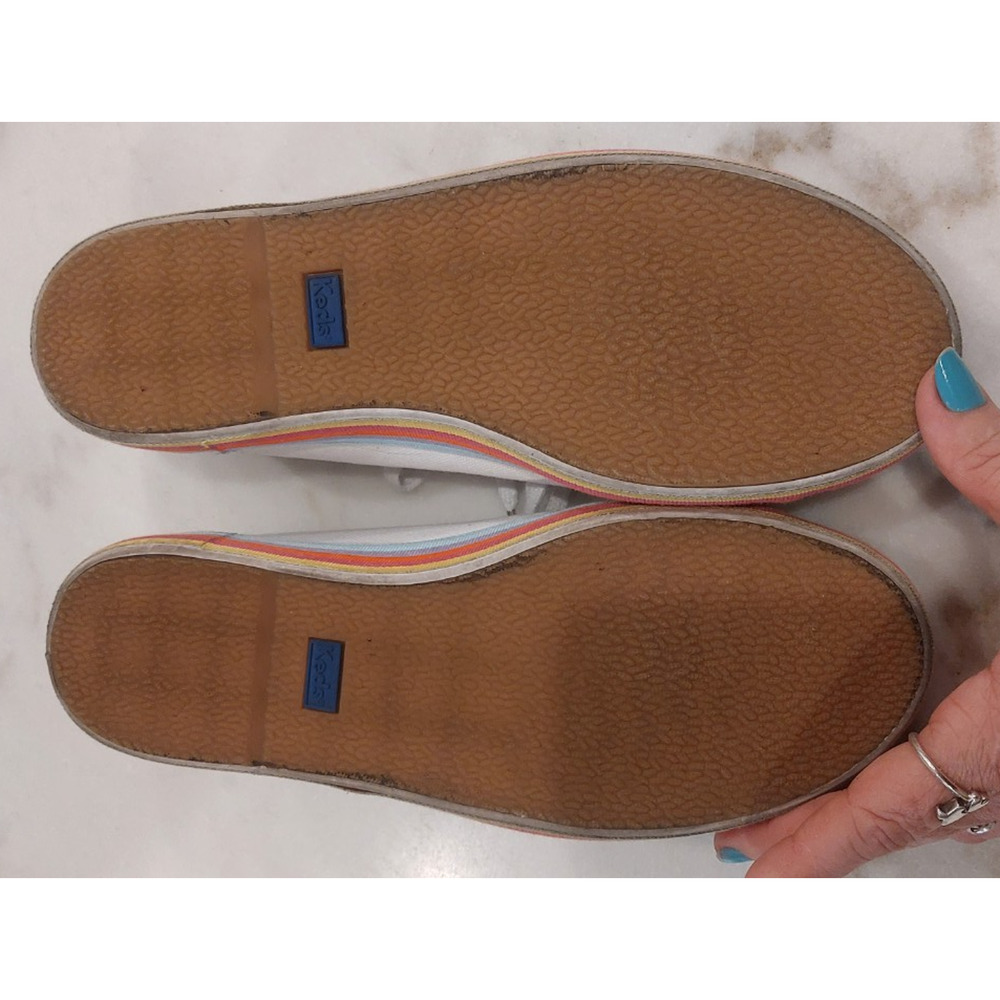 Keds Kate Spade Women's Shoes‎ Size 8 White Loafers Casual Sneakers - Picture 7 of 9